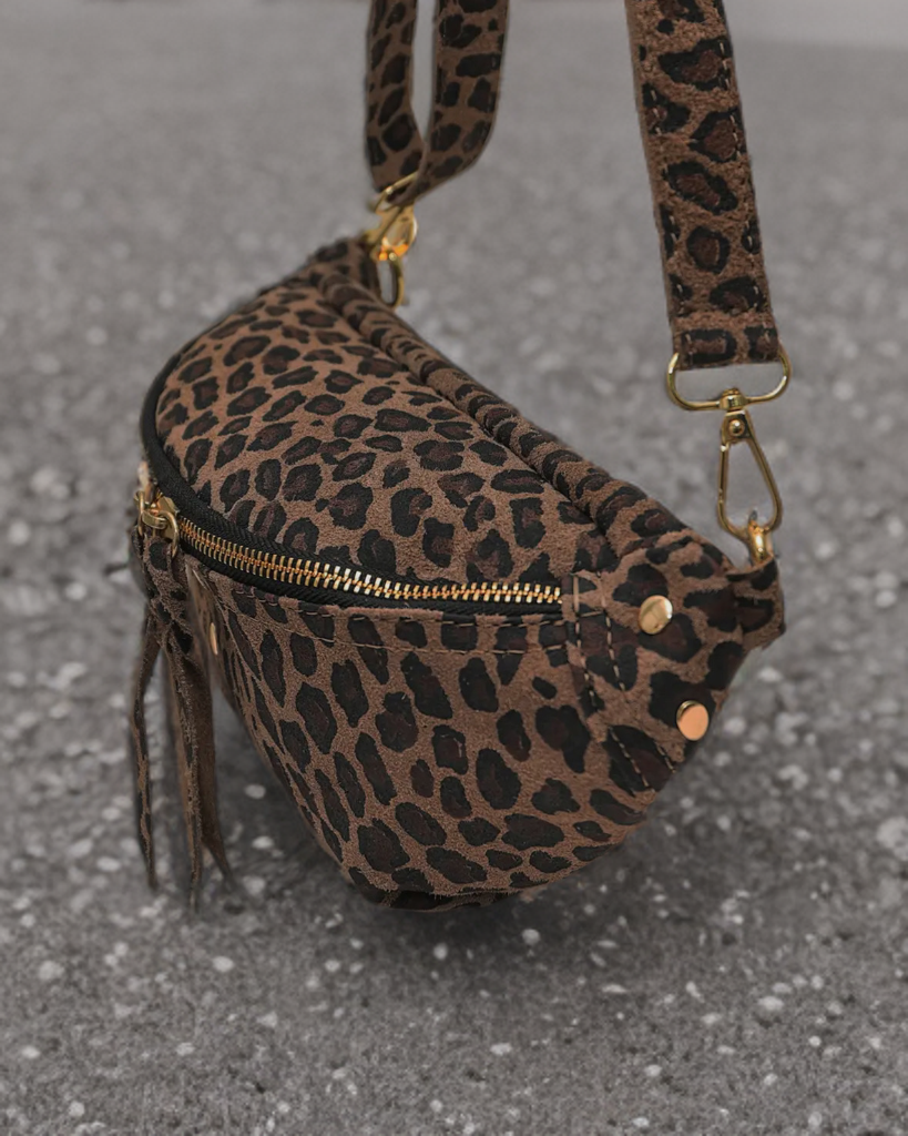 Nelly Leopard Sling Bag