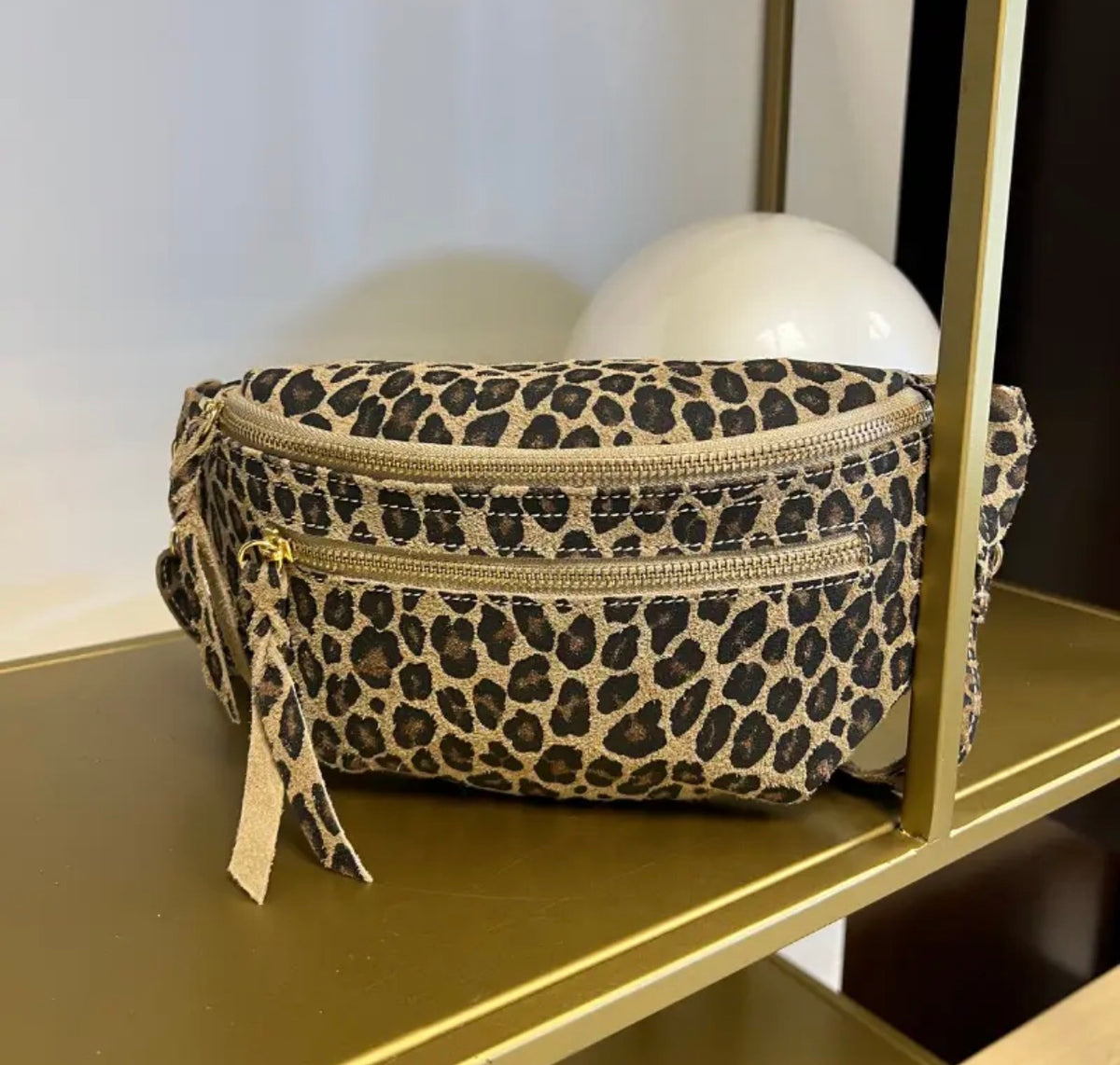 The Alma Double-Zip Belt Bag