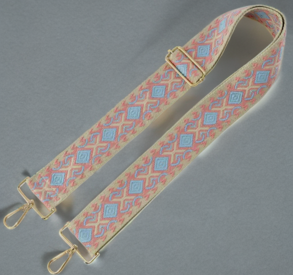 Neutral Pink Guitar Strap