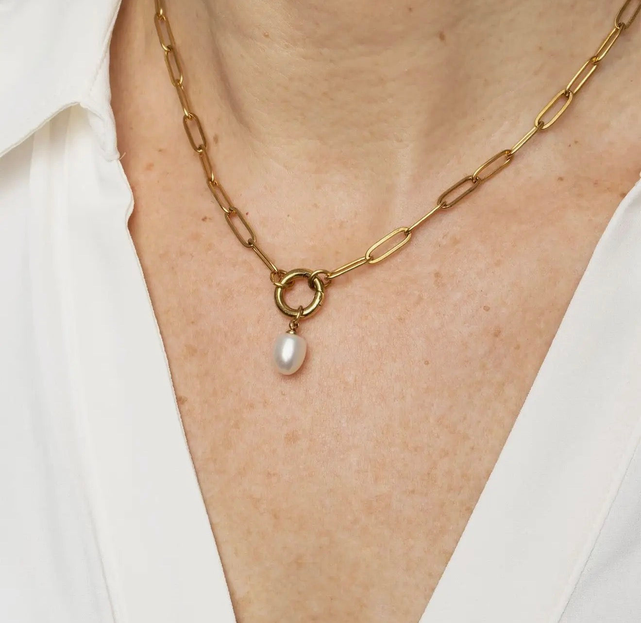 Natural Pearl Charm
