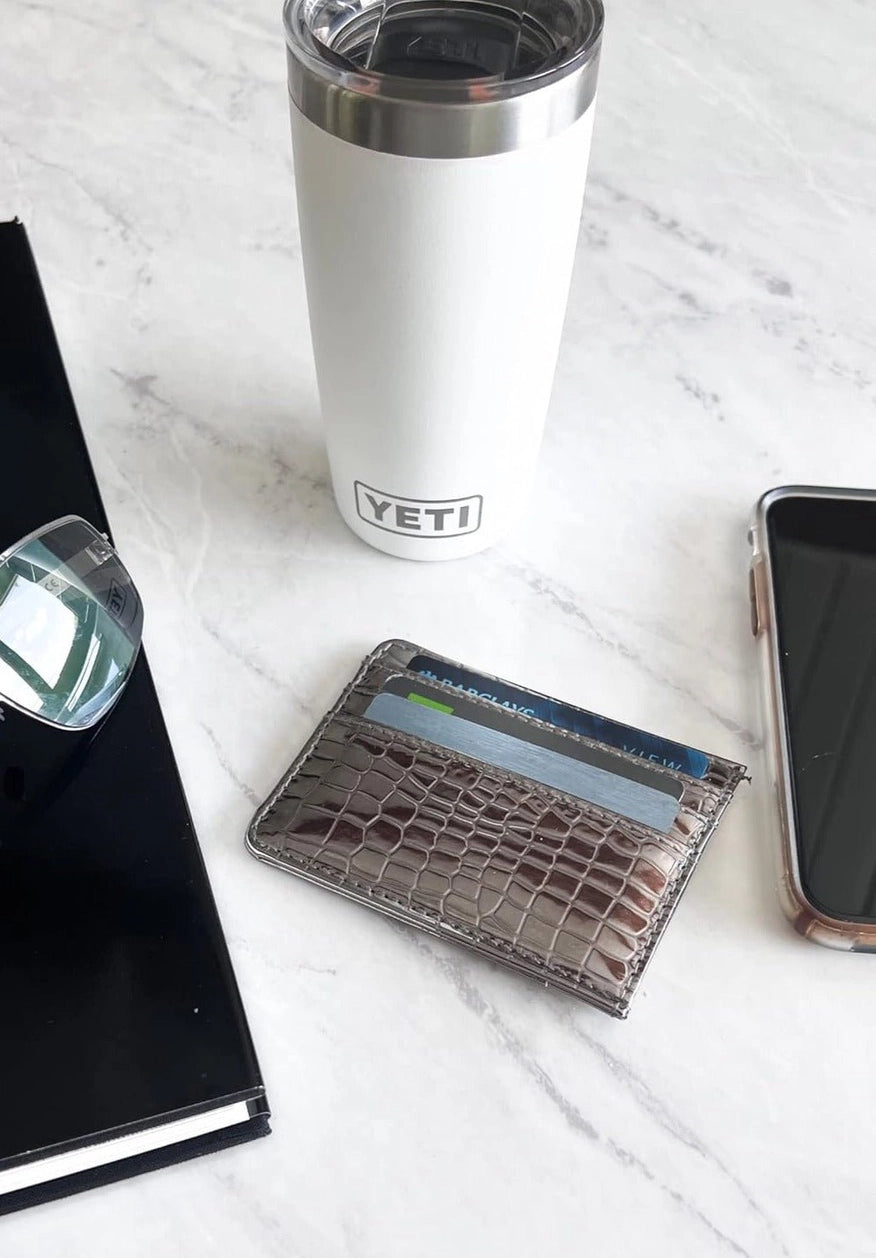 Raven Crocodile Wallet