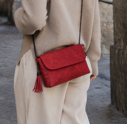 The Alessia Leather Crossbody