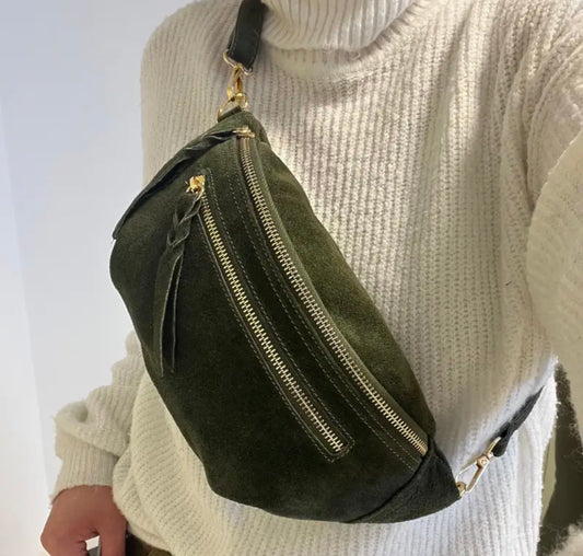 The Alma Double-Zip Belt Bag