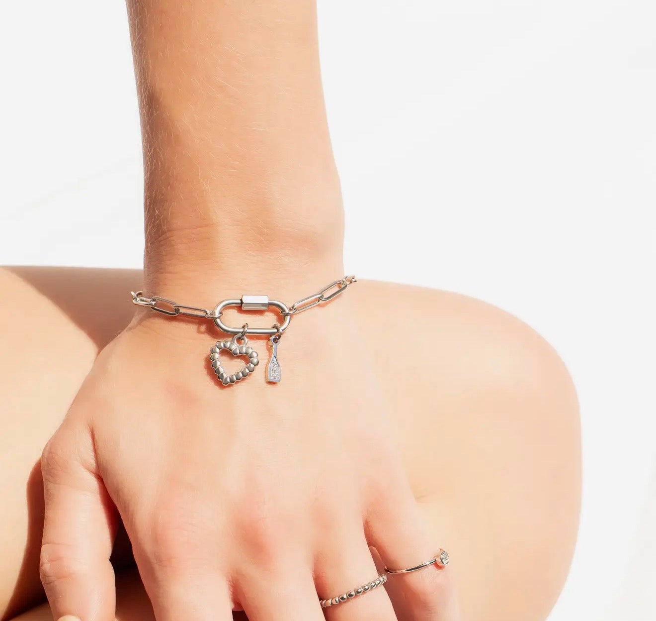Paperclip Carabiner Bracelet
